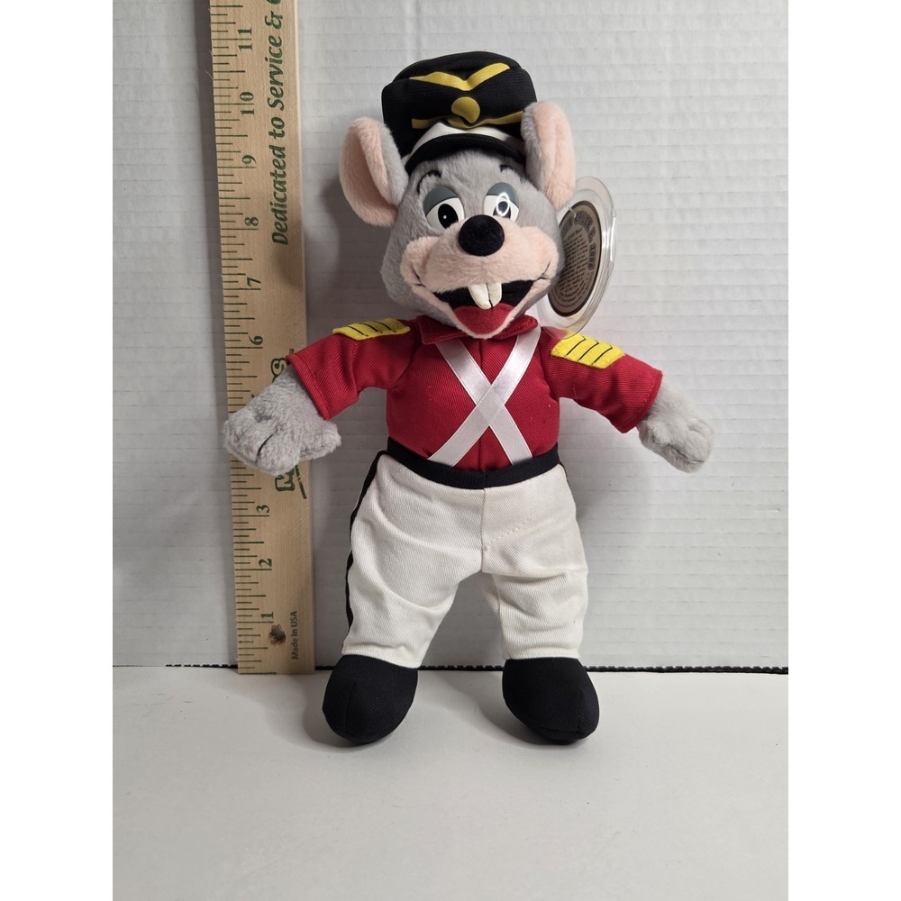 Chuck E. Cheese Soldier Plush - Limited Edition 2006 Collectible SEE DESCRIPTION